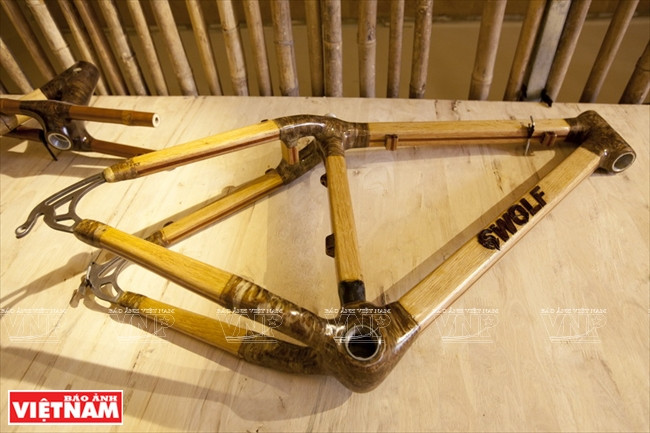 Le modèle WOLF est fait en bois aussi conçu par Pham Minh Tri.