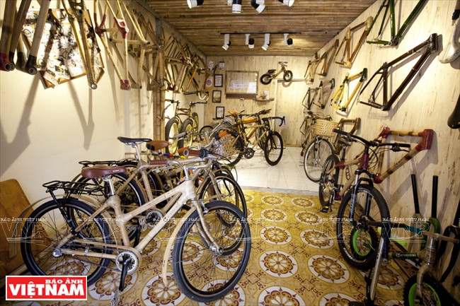 Les vélos Bamboo Viet (Viet Bamboo Bike) sont désormais connus dans de nombreux pays.