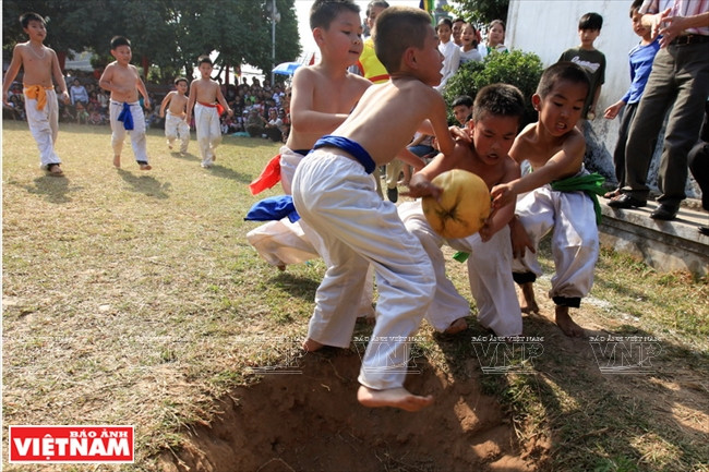 Un match d’enfants.