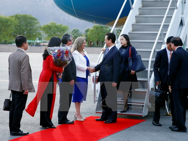 Il a été accueilli par ​des représentants du Département d’Etat américain et de l’​ambassade du Vietnam aux Etats-Unis