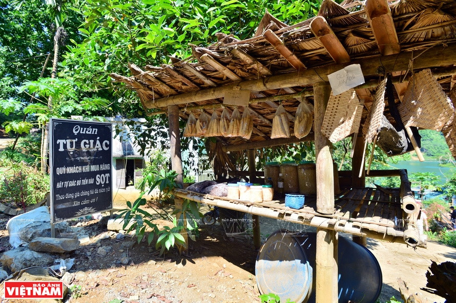 Une boutique originale à Da Bia.