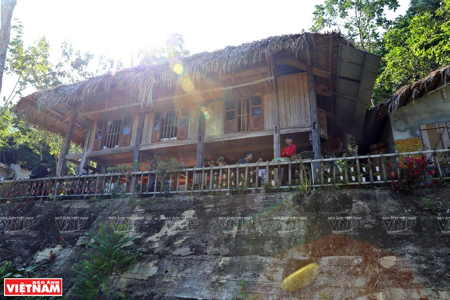 Un homestay dans le village.