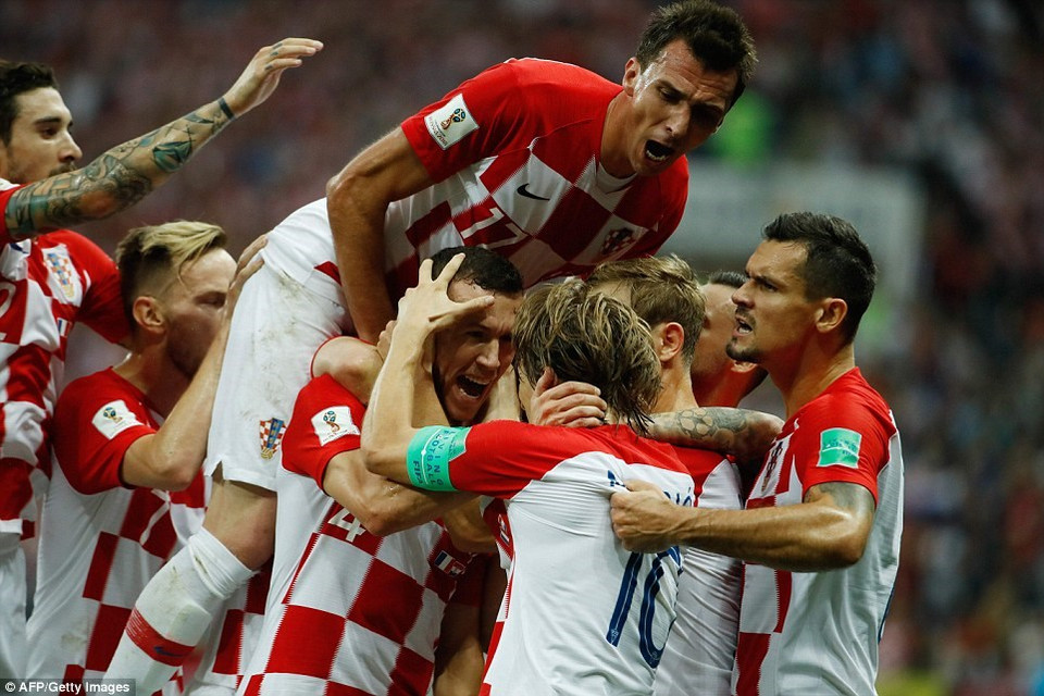 La Croatie fut un adversaire difficile pour les Bleus. 