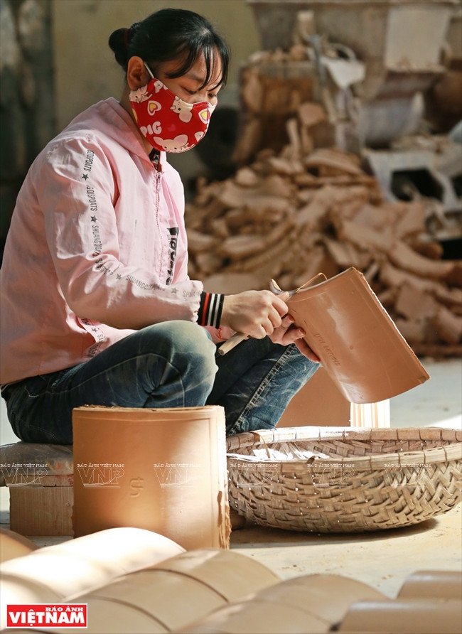 Des produits façonnés à la main.