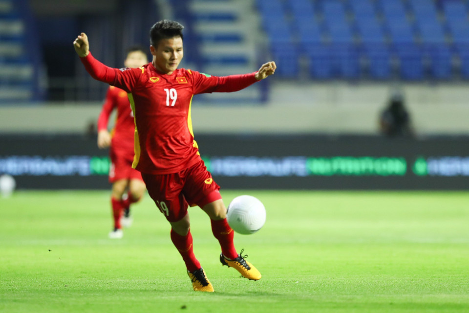 Le footballeur Quang Hai.