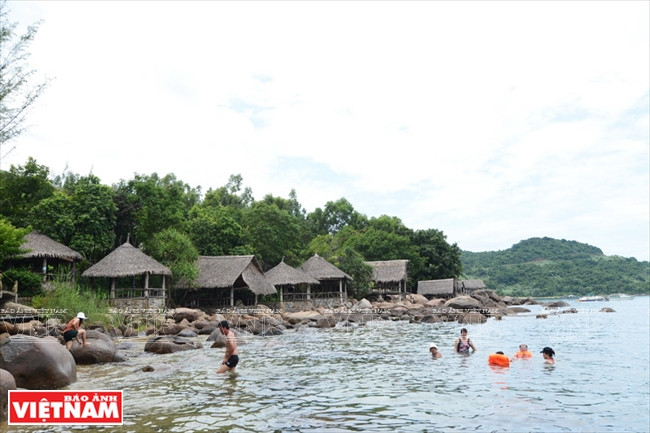 Un coin magnifique de la plage de Bai Rang.