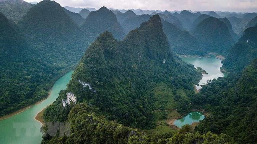 Le géoparc mondial Non Nuoc Cao Bang englobe de nombreux sites historiques et archéologiques exceptionnels. Photo: VNA