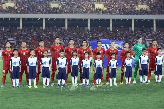 L'équipe nationale du Vietnam. Photo: VNA