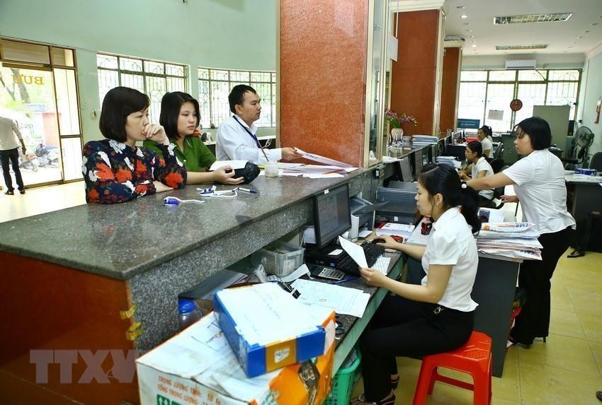A la Poste de ville de Cao Bang. Photo: VNA