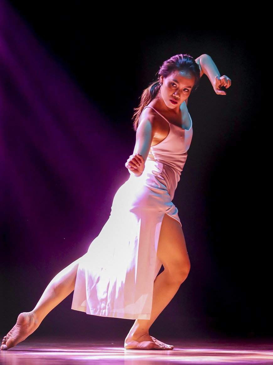La danseuse Do Hai Anh est un visage prometteur de la danse contemporaine. Photo: Vietnam+