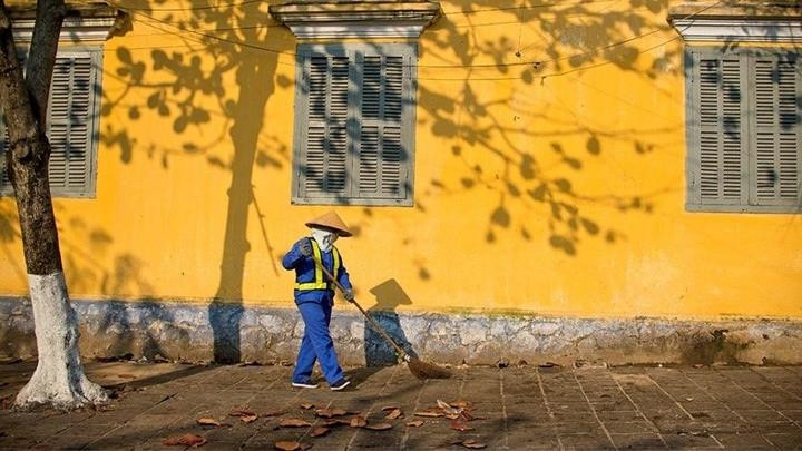 Une note basse de l’automne de Hanoï. Photo : Huynh Nam Dông.