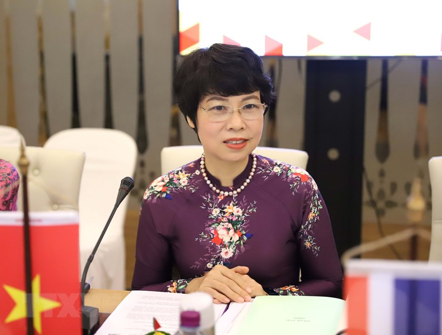 La vice-directrice générale de la VNA Vu Viet Trang. 