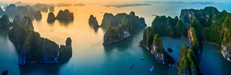La Baie d'Ha Long.