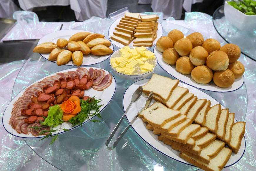 Les plats européens sont également proposés.