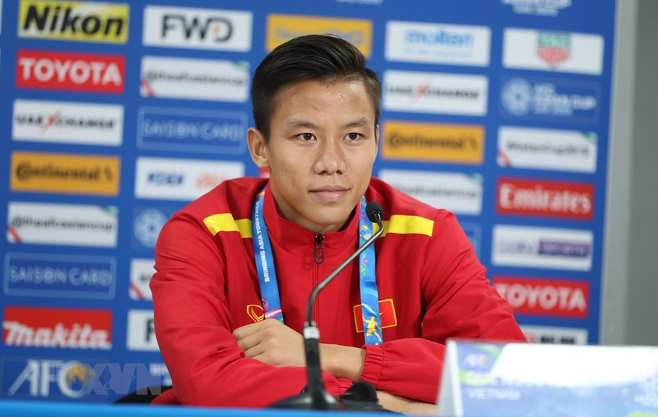 Le capitaine de l'équipe vietnamienne Que Ngoc Hai.