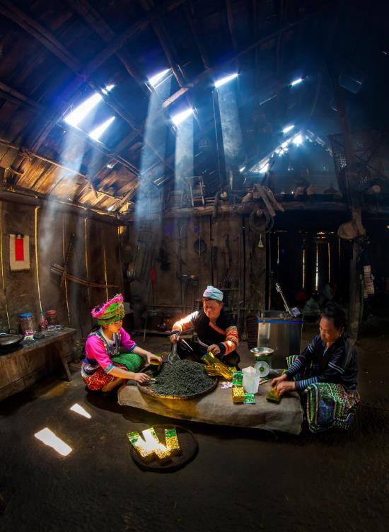 La dernière étape est l’emballage et l’étiquetage.