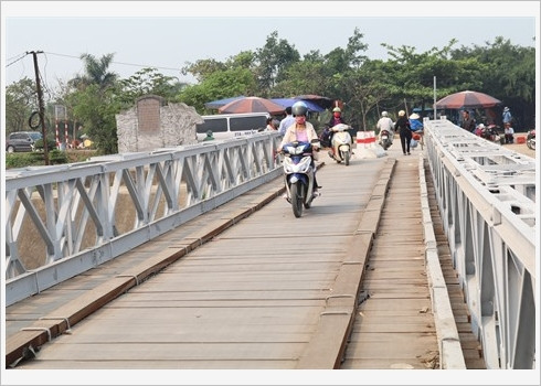 Le pont de Muong Thanh aujourd'hui.