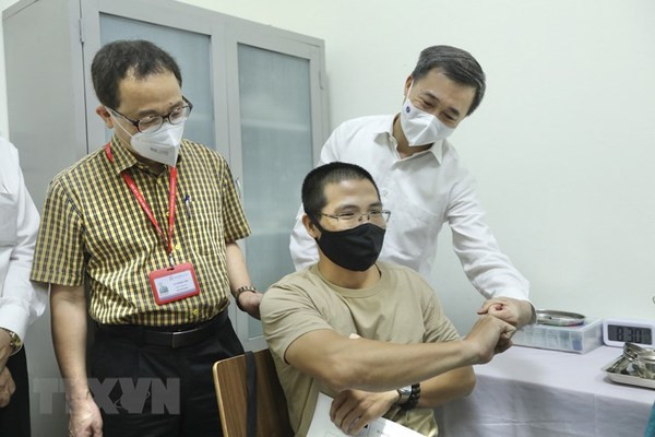 Ce vaccin basé sur l’invention du vaccin Arcturus ARCT-154 est capable de lutter contre les nouvelles souches telles que Delta (Inde), Alpha (Royaume-Uni), Beta (Afrique du Sud), Gamma (Brésil). Photo : VNA 