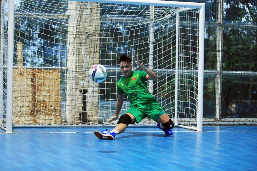 La sélection nationale dispute deux autres matches amicaux contre le club espagnol de Cordoba le 3 septembre et l'équipe nationale du Maroc le 6 septembre. Photo: VFF