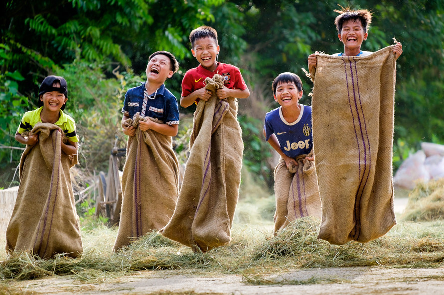 "Nghỉ hè". (Vacances d'été)