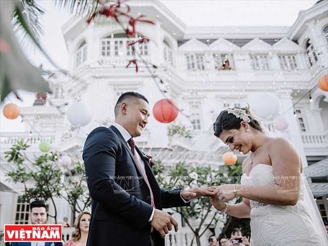 Le Villa Song Saigon est aussi un bon endroit pour organiser des mariages. Photo : Archives