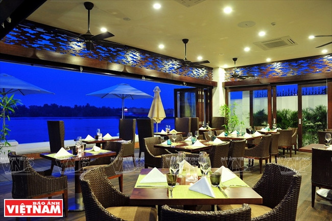 Le Villa Song Saigon est aussi un bon endroit pour organiser des réunions ou de grands événements. Photo : Archives