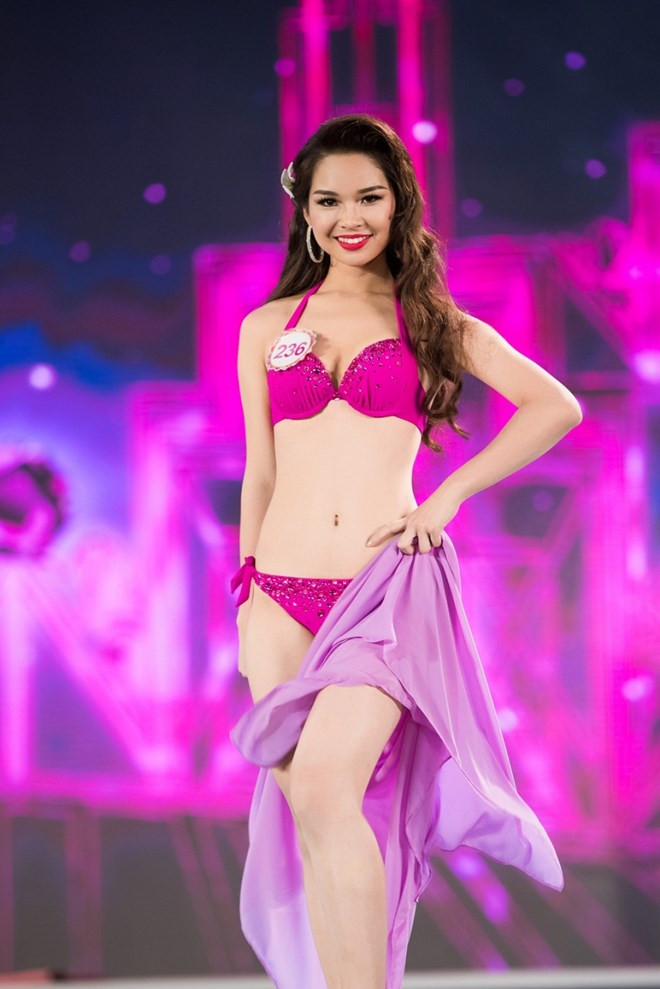 Tran Thu Phuong. Photo courtoisie du Comité d'organisation de Miss Vietnam 2016