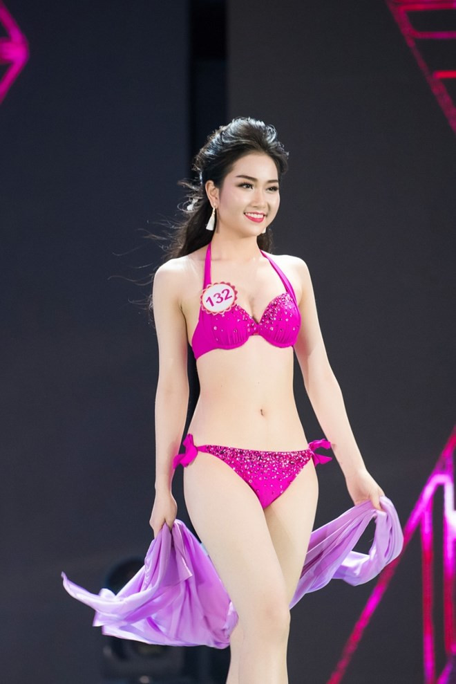 Phung Lan Huong. Photo courtoisie du Comité d'organisation de Miss Vietnam 2016