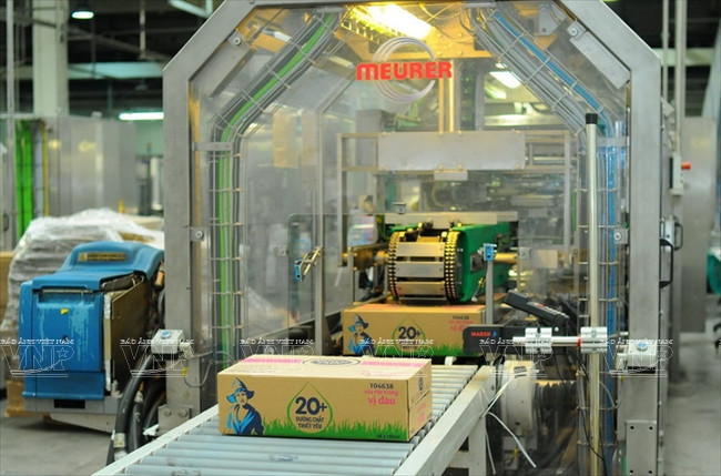 Ligne ​d'empaquetage.