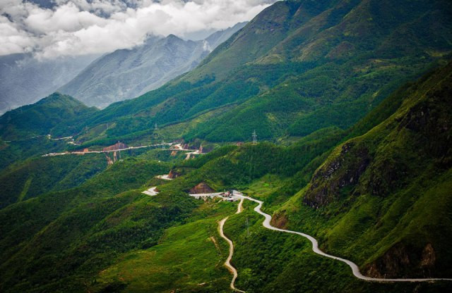 Sa hauteur​ et sa longueur font du col d’Ô Quy Hô le “rois des cols de la région Nord-Ouest”.