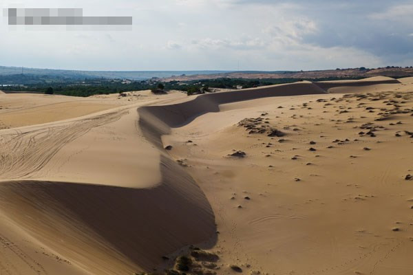 Dunes de sable à Mui Ne.