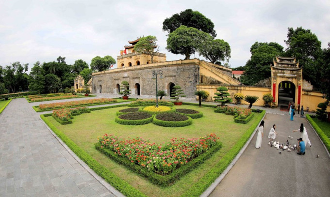 La Cité impériale de Thang Long. Photo : VNA