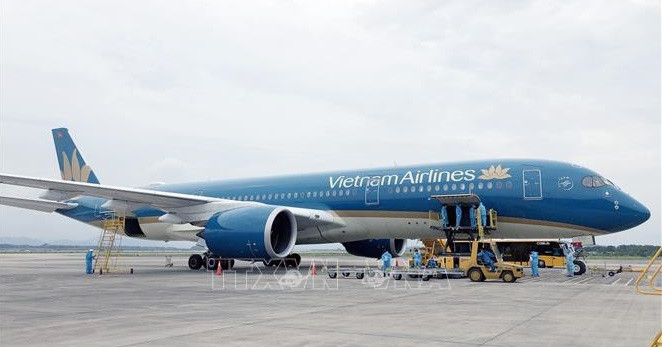 Un avion de Vietnam Airlines. Photo: VNA