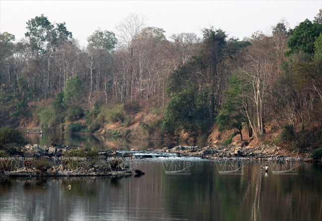 Le fleuve Serepok traverse le hameau de Ban Dôn.