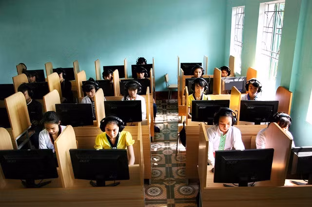 Dans la classe, de Duong Ha.