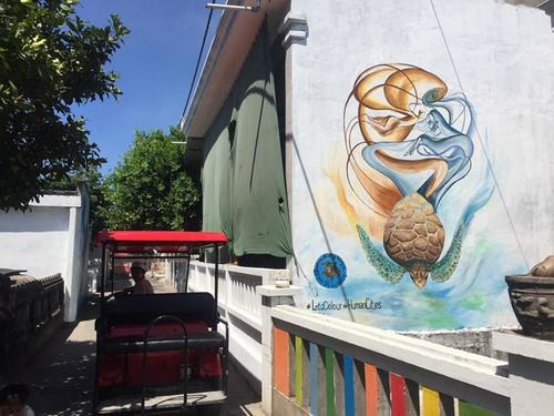 Les dirigeants locaux souhaitent que par le biais de ces peintures, les habitants soient sensibilisés à la protection du milieu marin. Ils espèrent aussi que ces fresques contribueront à attirer plus de touristes. 