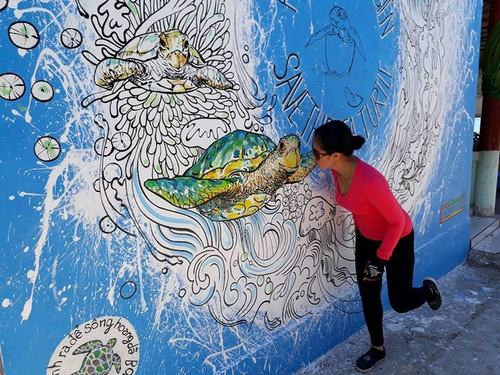 Ce sont le résultat d’un programme placé sous le thème "J'aime la mer et les îles", réalisé par des bénévoles de l'Union internationale pour la conservation de la nature (UICN), la réserve maritime de Ly Son et la province de Quang Ngai. 
