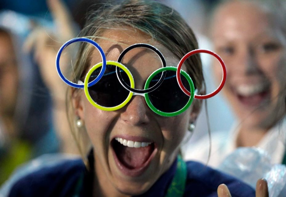 Une spectatrice. Photo: AP