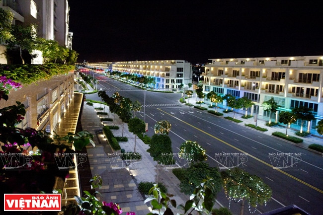 Sala Thu Thiêm est une zone résidentielle de 130 ha, une partie de la nouvelle zone urbaine de Thu Thiêm, dans le 2e arrondissement. Photo: Kim Phuong / VNP. ​