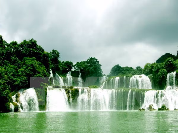 Les chutes de Ban Gioc, à Cao Bang (Nord).
