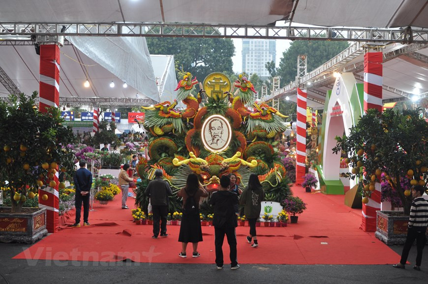 Décoration de ce festival. 