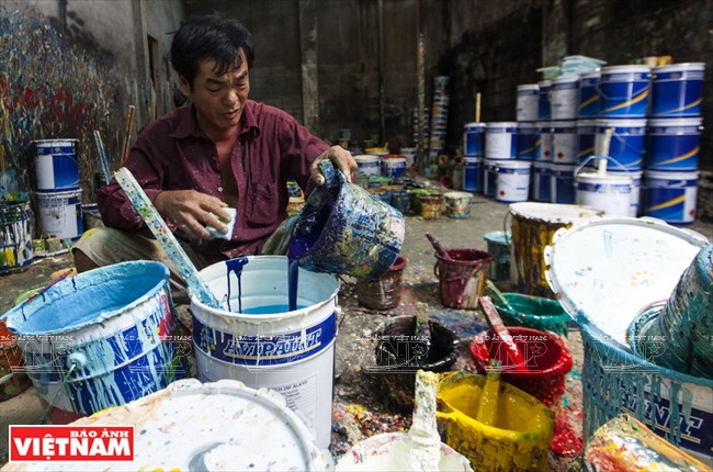 Mélange des couleurs...