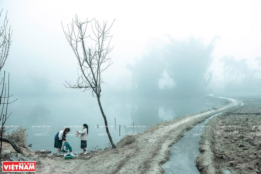 «Bình yên Phố Cáo» (Paix à Pho Cao) - Auteure: Doan Thi Tho. Photo: VNP