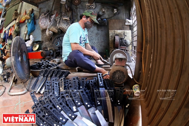 Le forgeage à Da Sy est mécanisé.