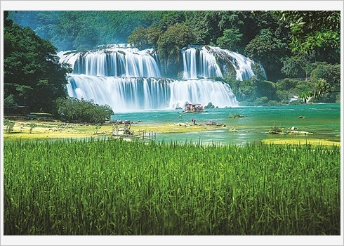 Ban Giôc est l’une des plus belles cascades du monde.