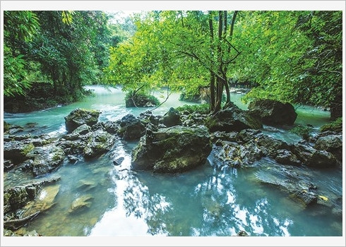 Le géoparc de Cao Bang couvre plus de 3.000 km2.