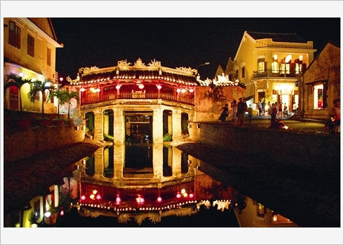 Le pont couvert japonais.