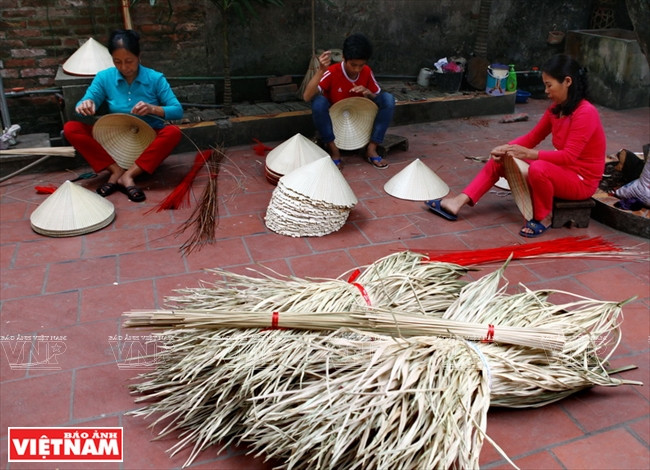 Un foyer exerçant ce métier dans la commune de Ngoc My.