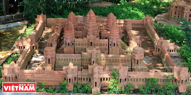 Le temple d'Angkor (Cambodge).
