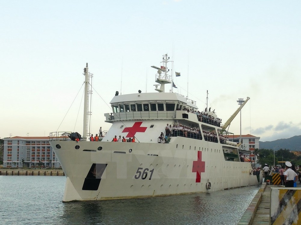 Le navire N°561 est prêt à partir